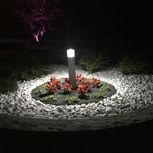 borne d'éclairage de jardin