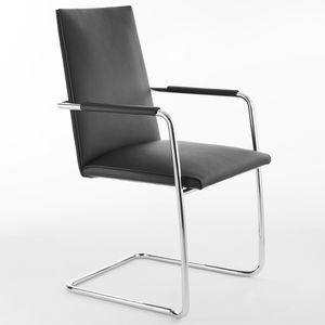 chaise visiteur cantilever