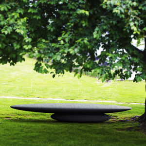 banc public / contemporain / en béton