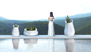 jardinière en béton
