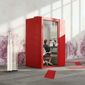 bureau POD avec éclairage intégré