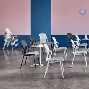 chaise visiteur contemporaine