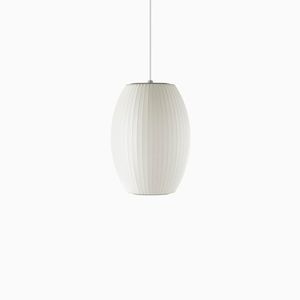 suspension / contemporaine / en soie / blanche