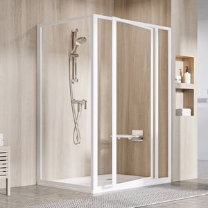 paroi de douche fixe