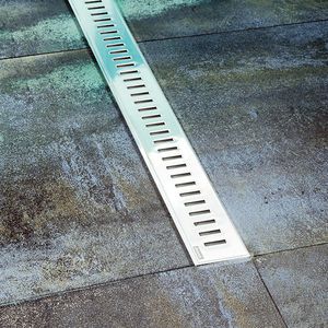 caniveau de douche en acier inox