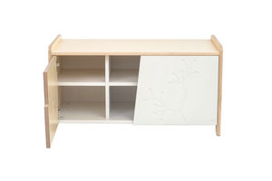 table de chevet contemporaine / en bois / rectangulaire / pour enfant (unisexe)