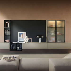 ensemble mural de salon contemporain