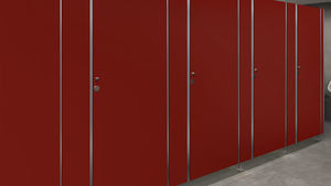 cabine sanitaire en HPL
