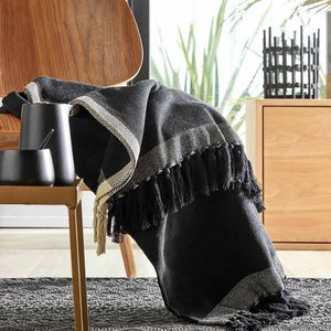 plaid en coton 1