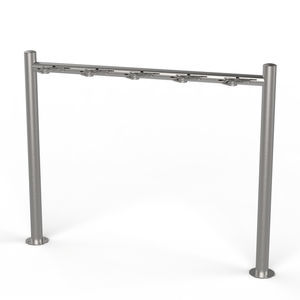 range-trottinette en inox