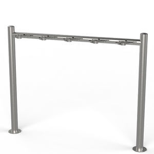 range-trottinette en inox