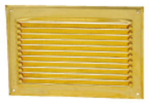 grille de ventilation en laiton