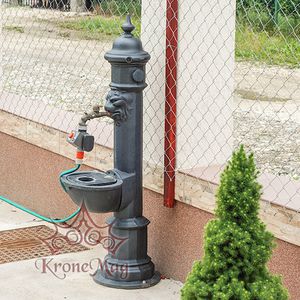 fontaine à eau d'extérieur