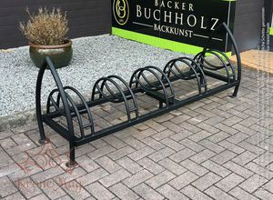 range-vélo en acier à revêtement par poudre / pour espace public