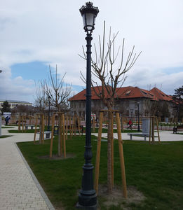 lampadaire urbain