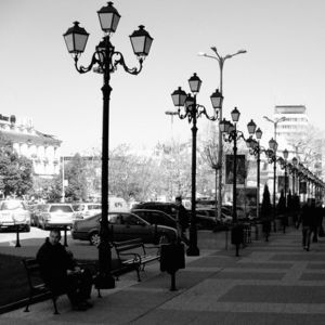lampadaire urbain