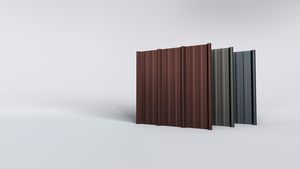 couverture en plaques en acier