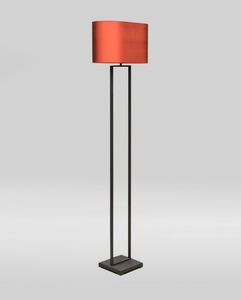 lampe de sol / contemporaine / en métal / en tissu