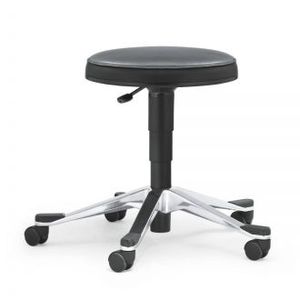 tabouret de travail en cuir