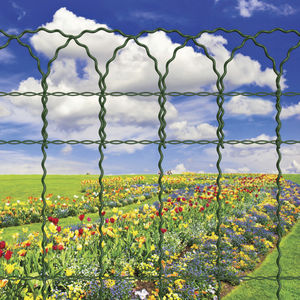 clôture de jardin / grillagée / en acier galvanisé