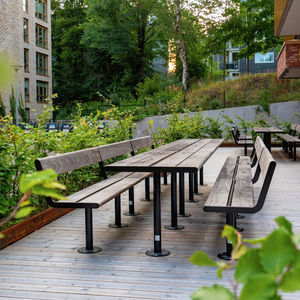 banc public classique
