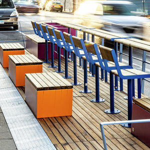 parklet en acier 1