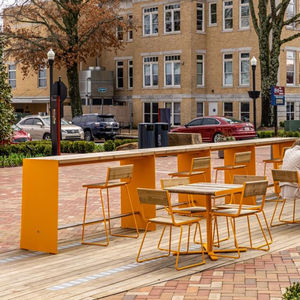 table de pique-nique contemporaine 1