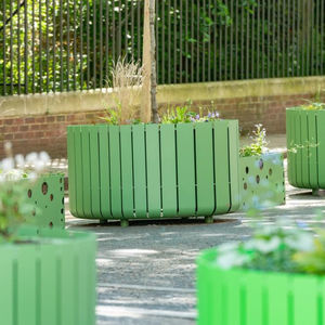 jardinière en acier galvanisé 1