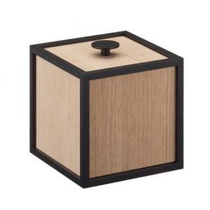 boîte de rangement MDF / en plaqué bois / en acier laqué