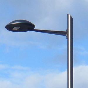 console pour lampadaire urbain en aluminium