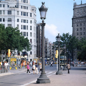 lampadaire urbain