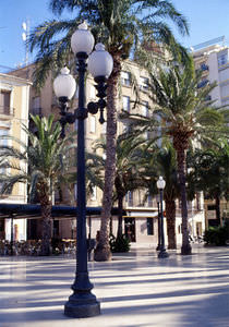 lampadaire urbain