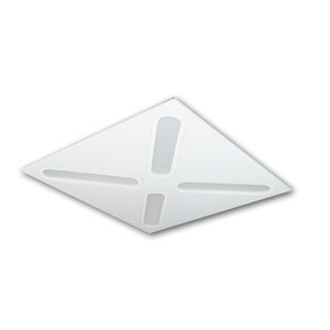 luminaire encastrable au plafond / à LED / carré / en aluminium