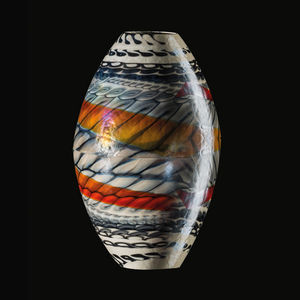 vase design original / en verre de Murano / fait main