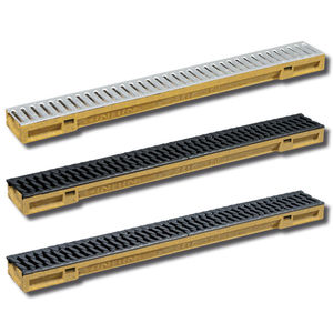 caniveau avec grille