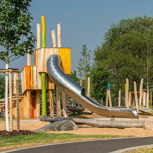 toboggan tournant