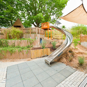toboggan tournant