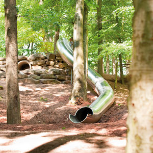 toboggan tournant