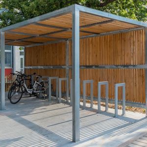 range-vélo en acier / pour espace public / sécurisé