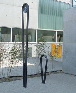 panneau signalétique au sol