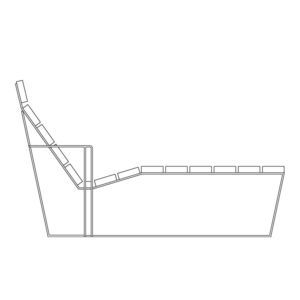 chaise longue contemporaine 1
