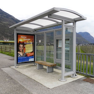 abribus en aluminium
