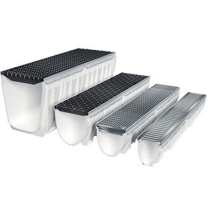 caniveau avec grille