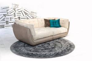 tapis oriental / à motif / en laine / rond
