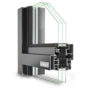 profilé pour fenêtre en aluminium