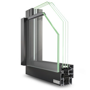 profilé pour fenêtre en aluminium