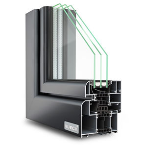 profilé pour fenêtre en aluminium