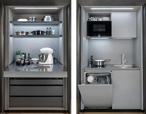 armoire de rangement pour cuisine contemporain