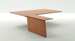bureau multimédia / pour open space / en stratifié / contemporain