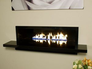 cheminée à gaz